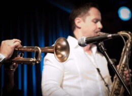 Jazzodrom live @ Hofbühne Tegernbach, © Claudia Erblehner